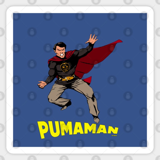 The Pumaman Sticker by Wonder design